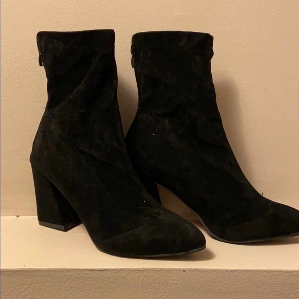 Black sock heels (nbw)